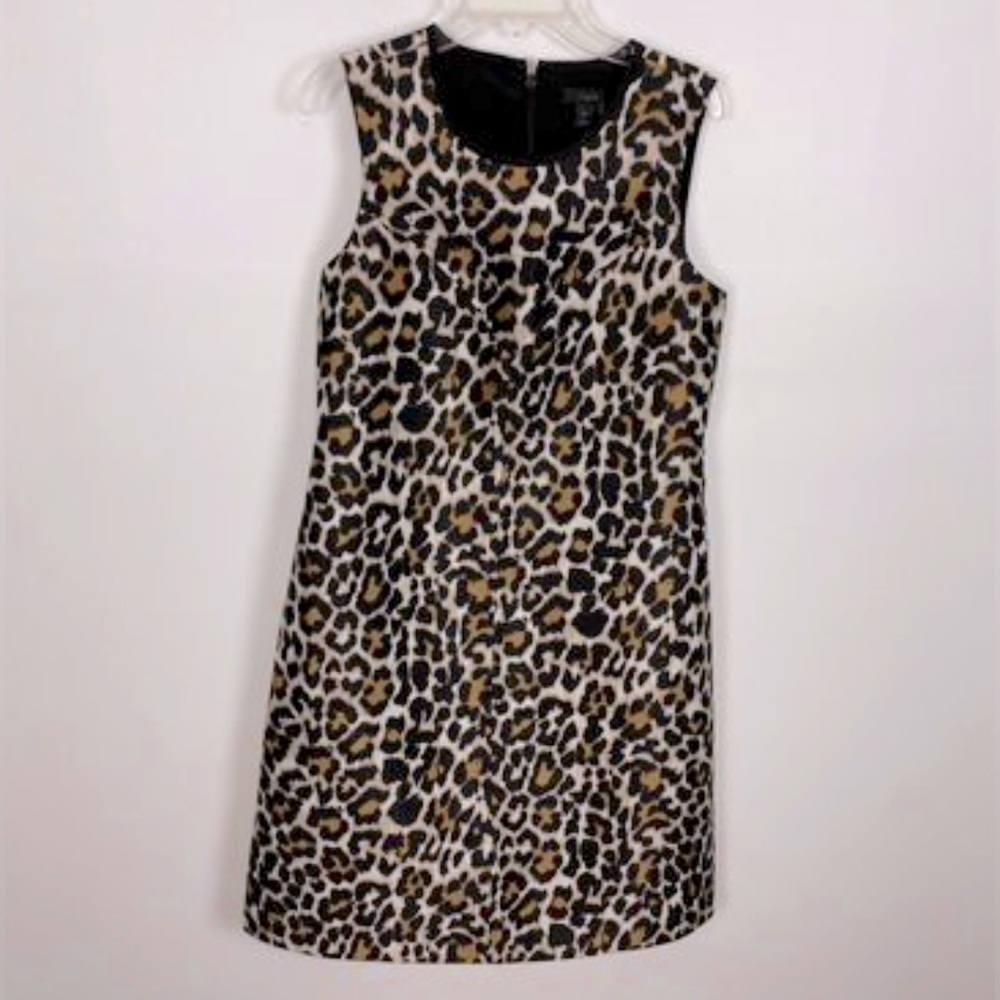 J. Crew leopard dress size 2T